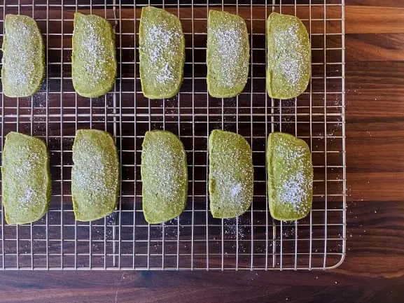 Classic Matcha Green Tea Shortbread Cookies Recipe