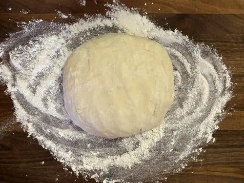 scallion-pancake-dough-after-resting