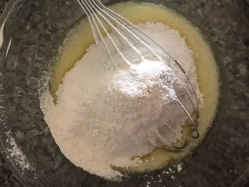 blueberry lemon bars sifted flour